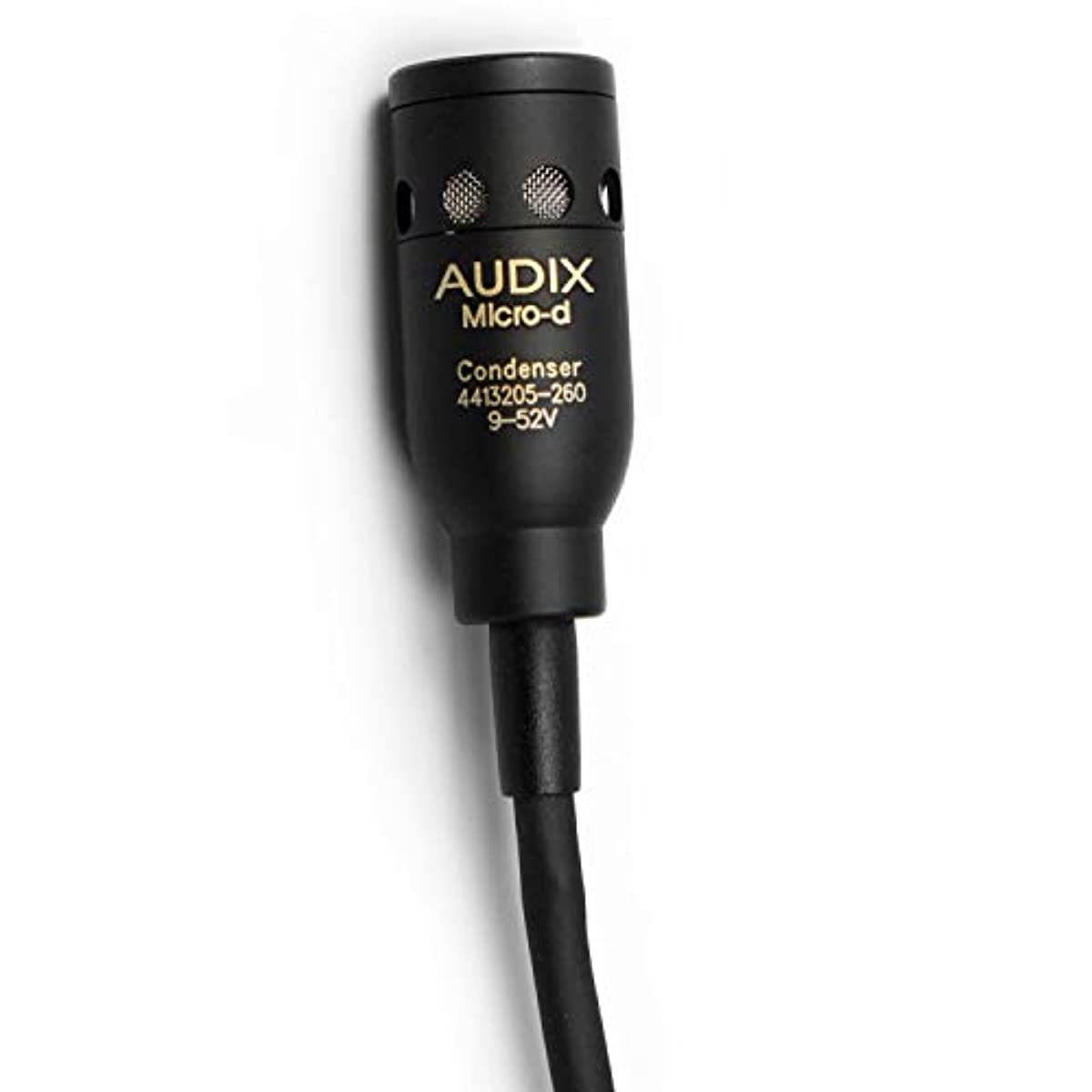 Audix MicroD Instrument Condenser Microphone, Hyper-Cardioid