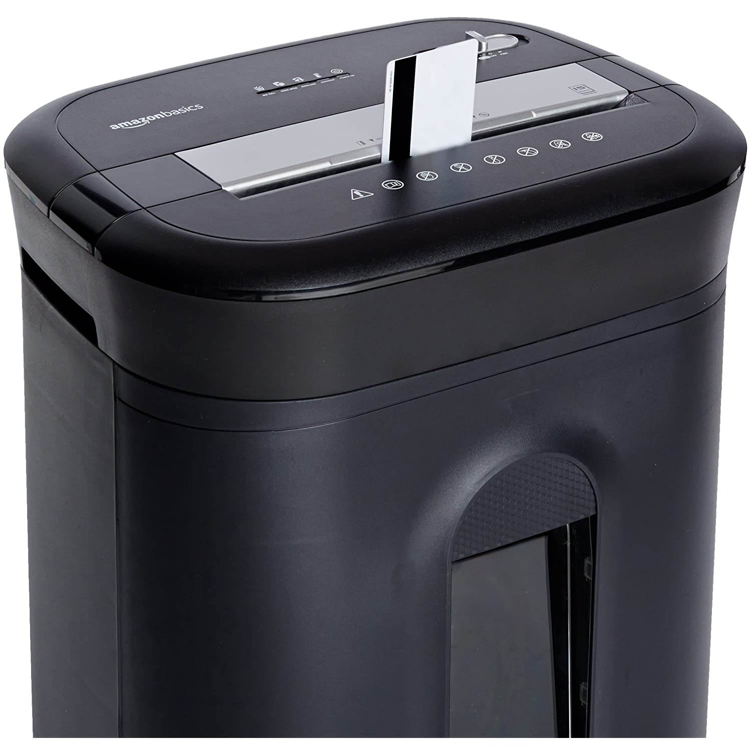 AmazonBasics 15-Sheet Cross-Cut Paper, CD Credit Card Office Shredder