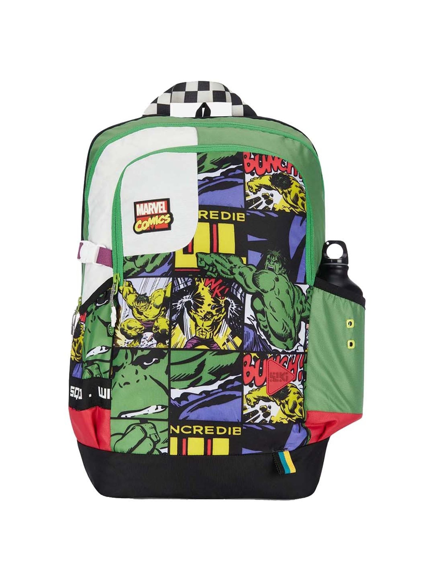 Wiki 34 Ltrs Green Medium Backpack