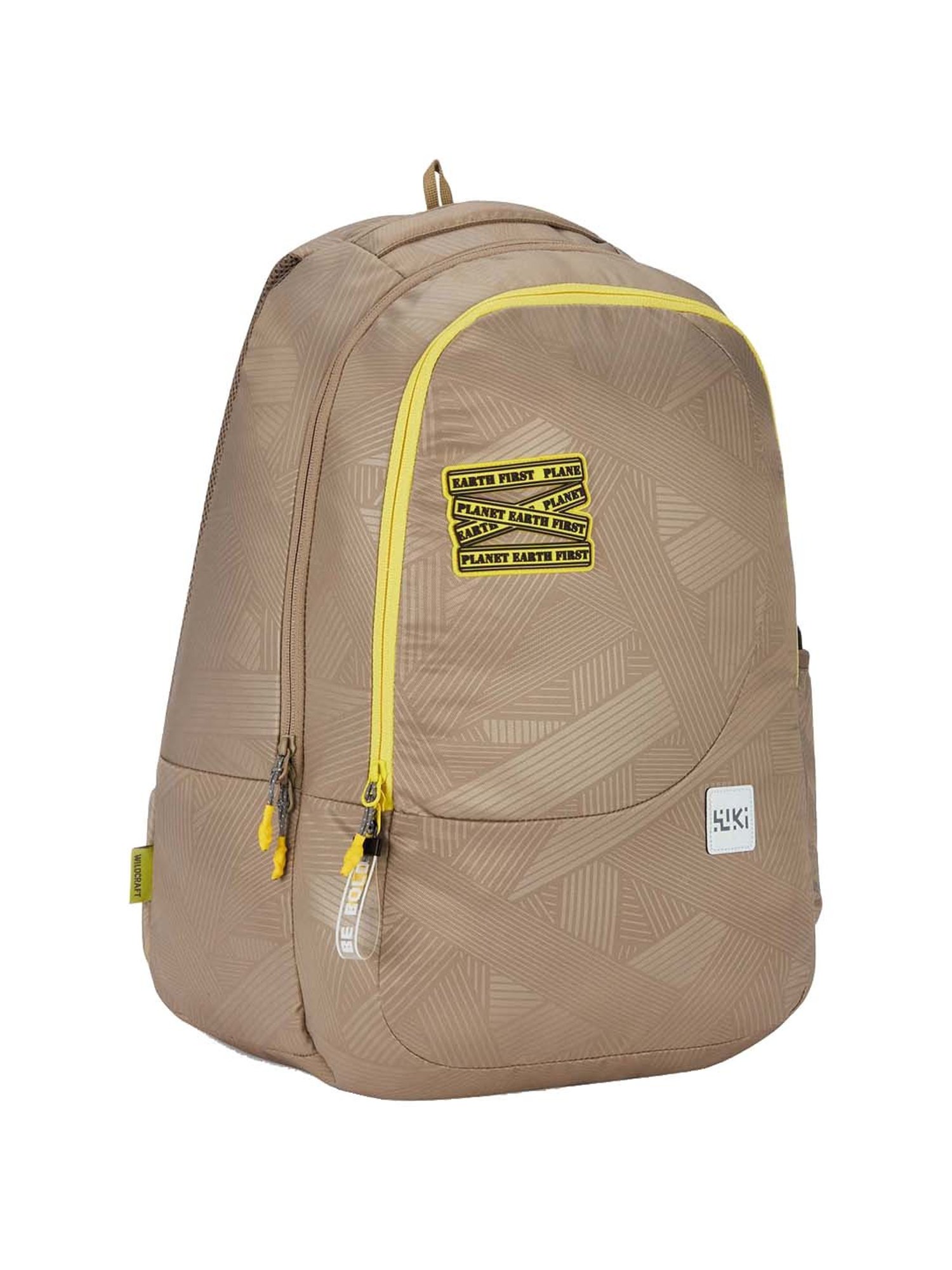 Wiki 29.5 Ltrs Beige Medium Backpack