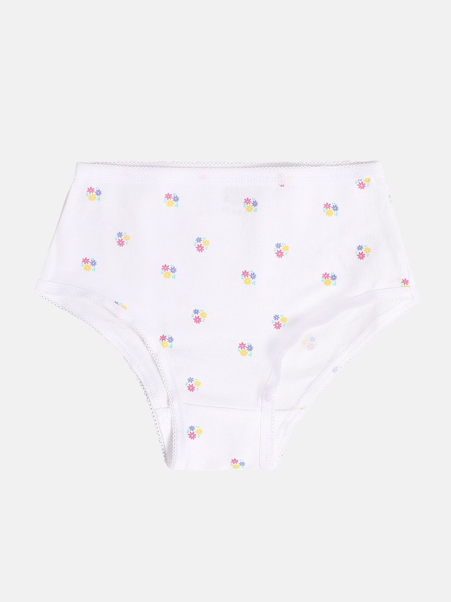 Y&F Kids by Westside Beige Printed Cotton Briefs - Pack of 5