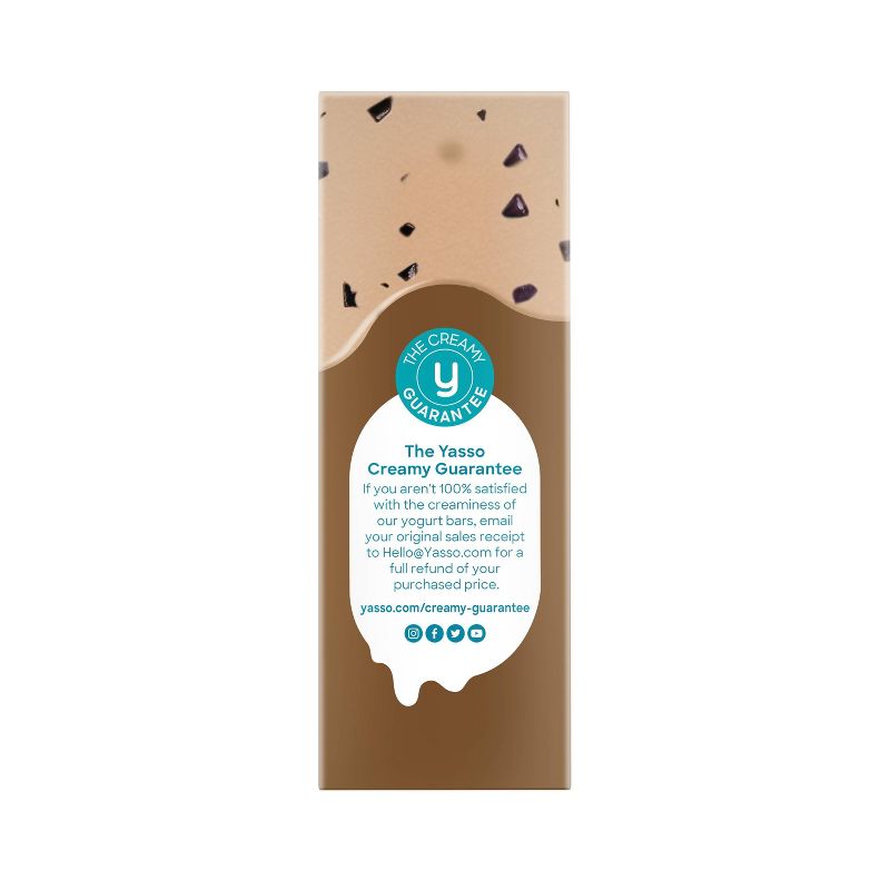 Yasso Frozen Greek Yogurt - Coffee Chocolate Chip Bars - 4ct