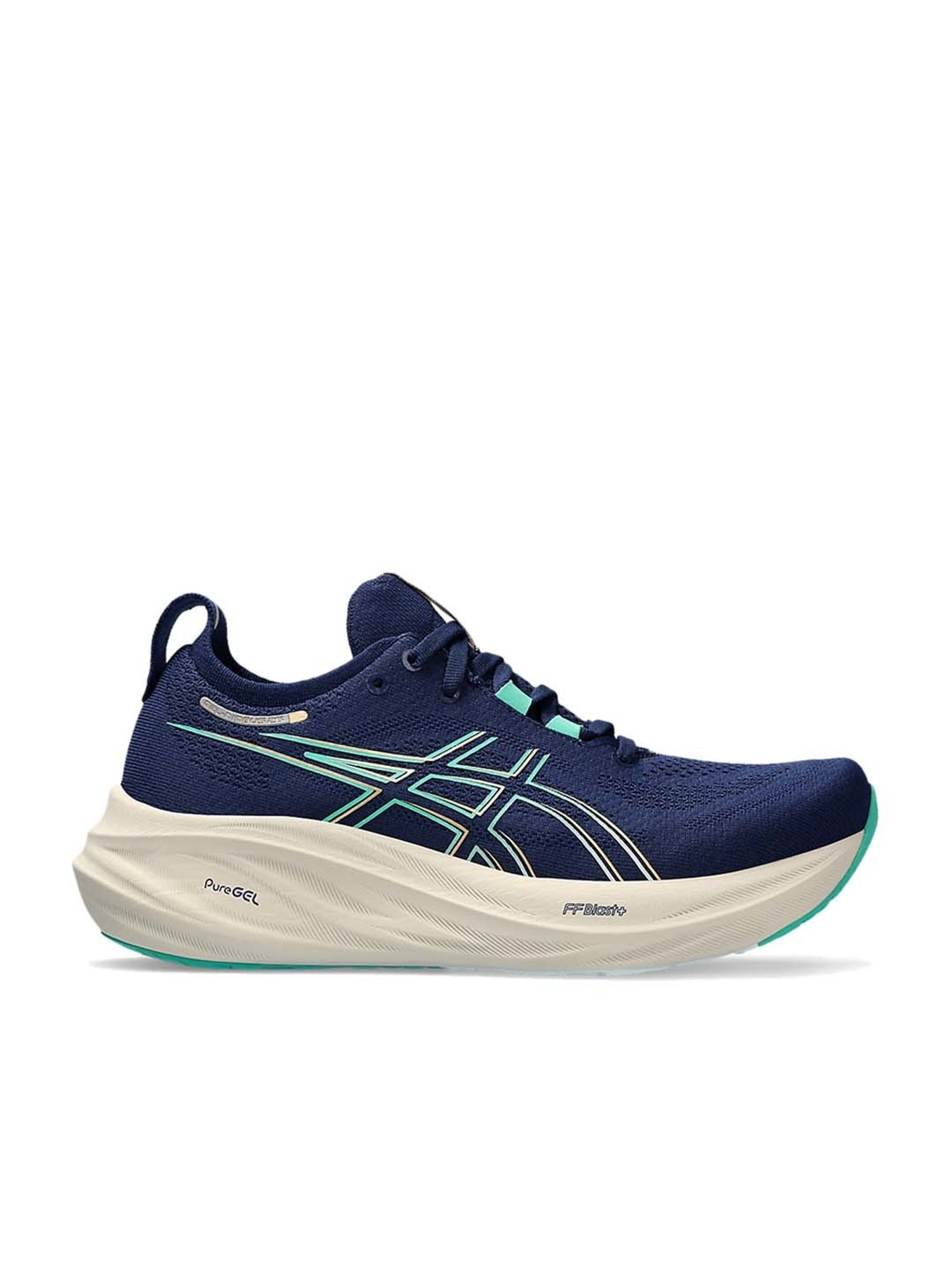 Asics Women's GEL-Nimbus 26 Blue Expanse Running Shoes