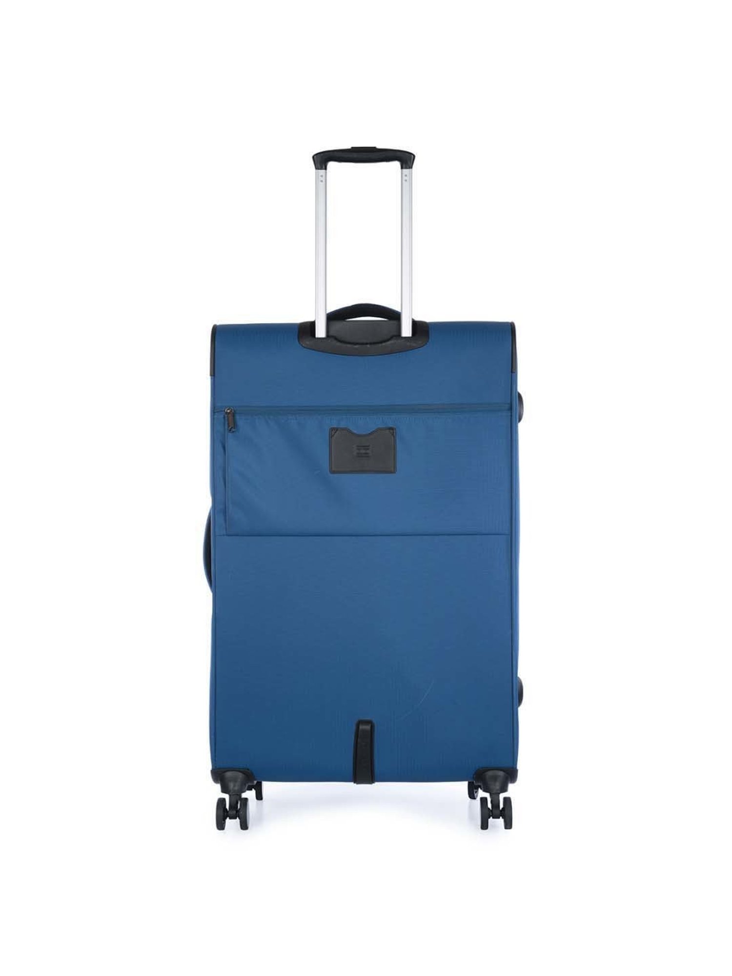 Tommy Hilfiger Kingsville Blue Printed Medium Soft Trolley Bag - 41 cm