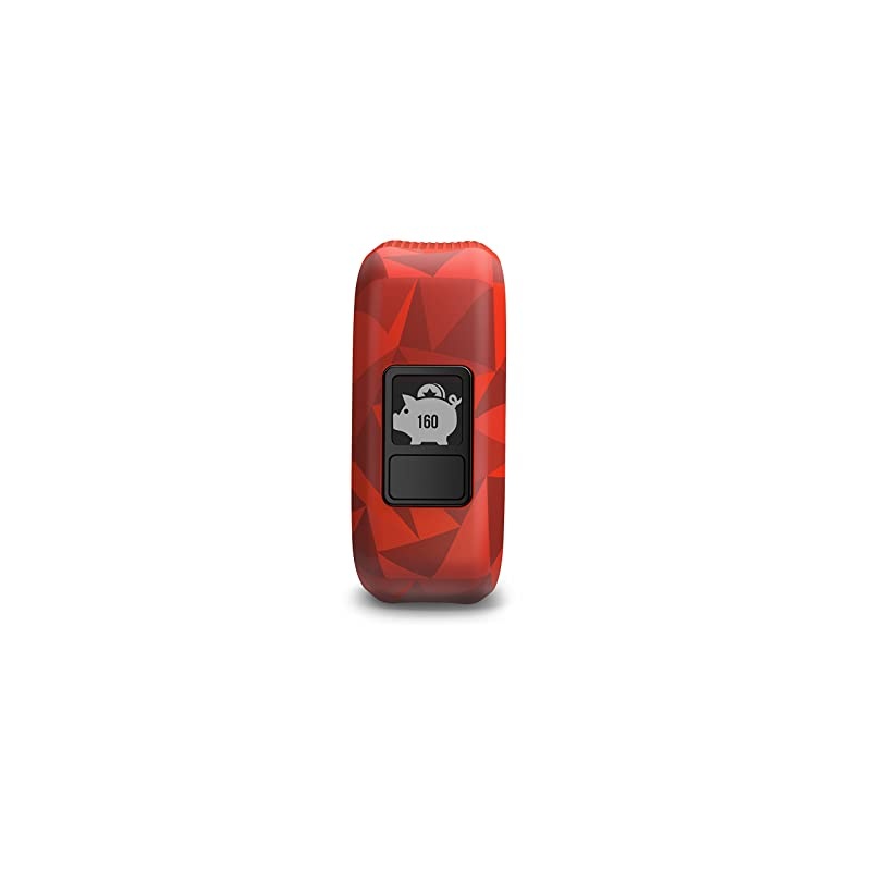vivofit jr Kids FitnessActivity Tracker 1year Battery Life Red Broken Lava