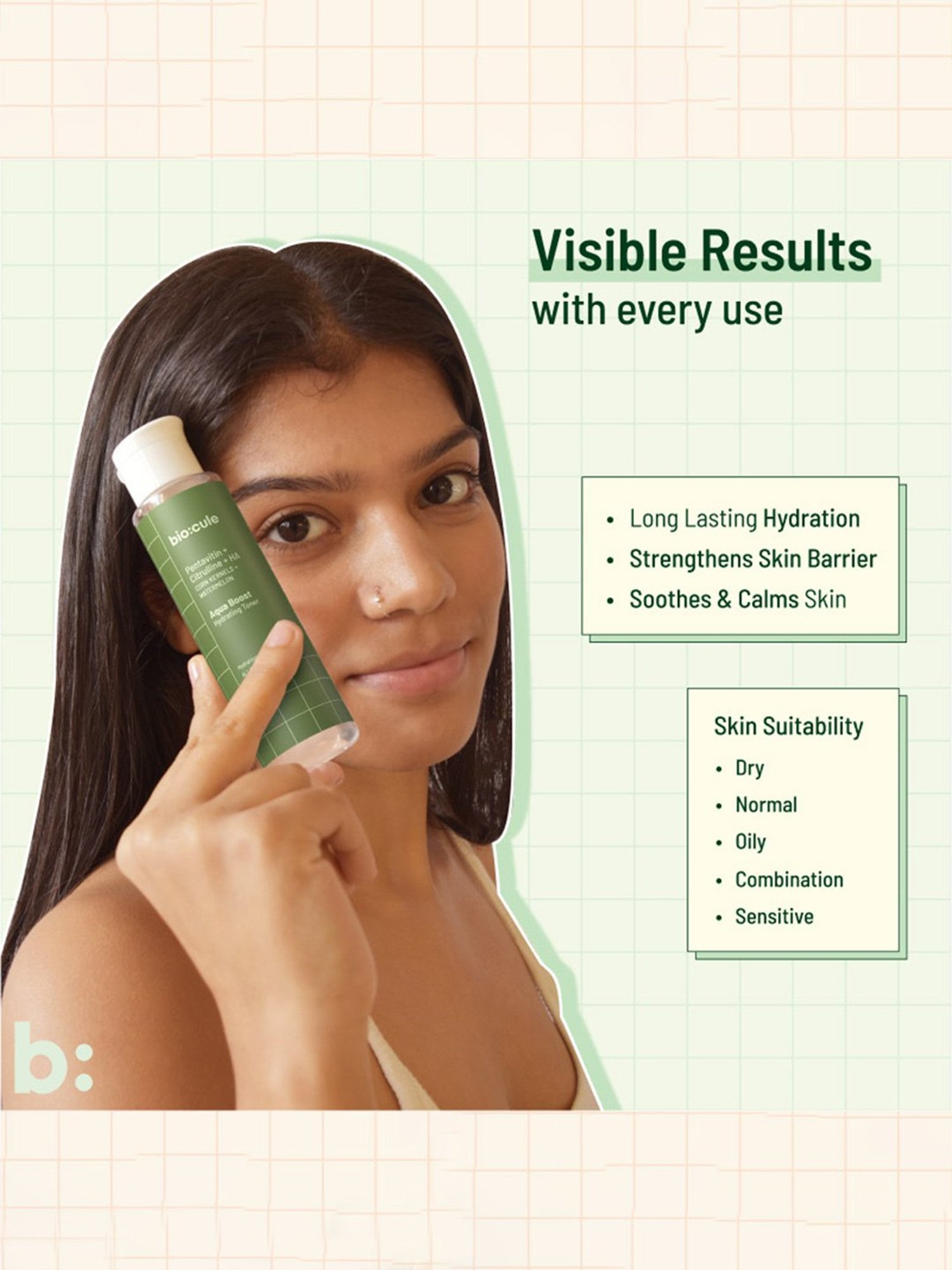 Biocule Aqua Boost Hydrating Toner - 100 ml