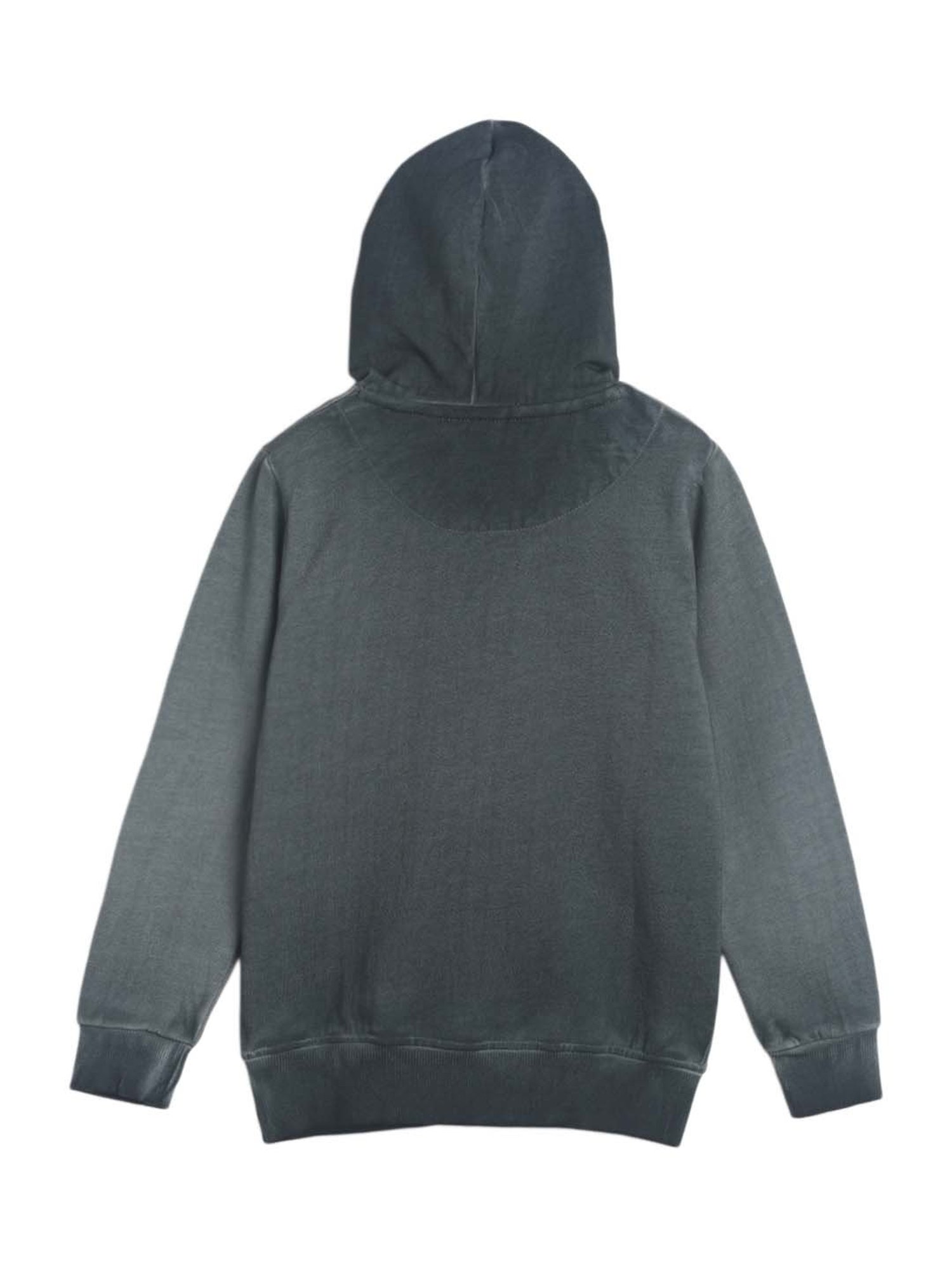 Tales & Stories Kids Black Regular Fit Hoodie