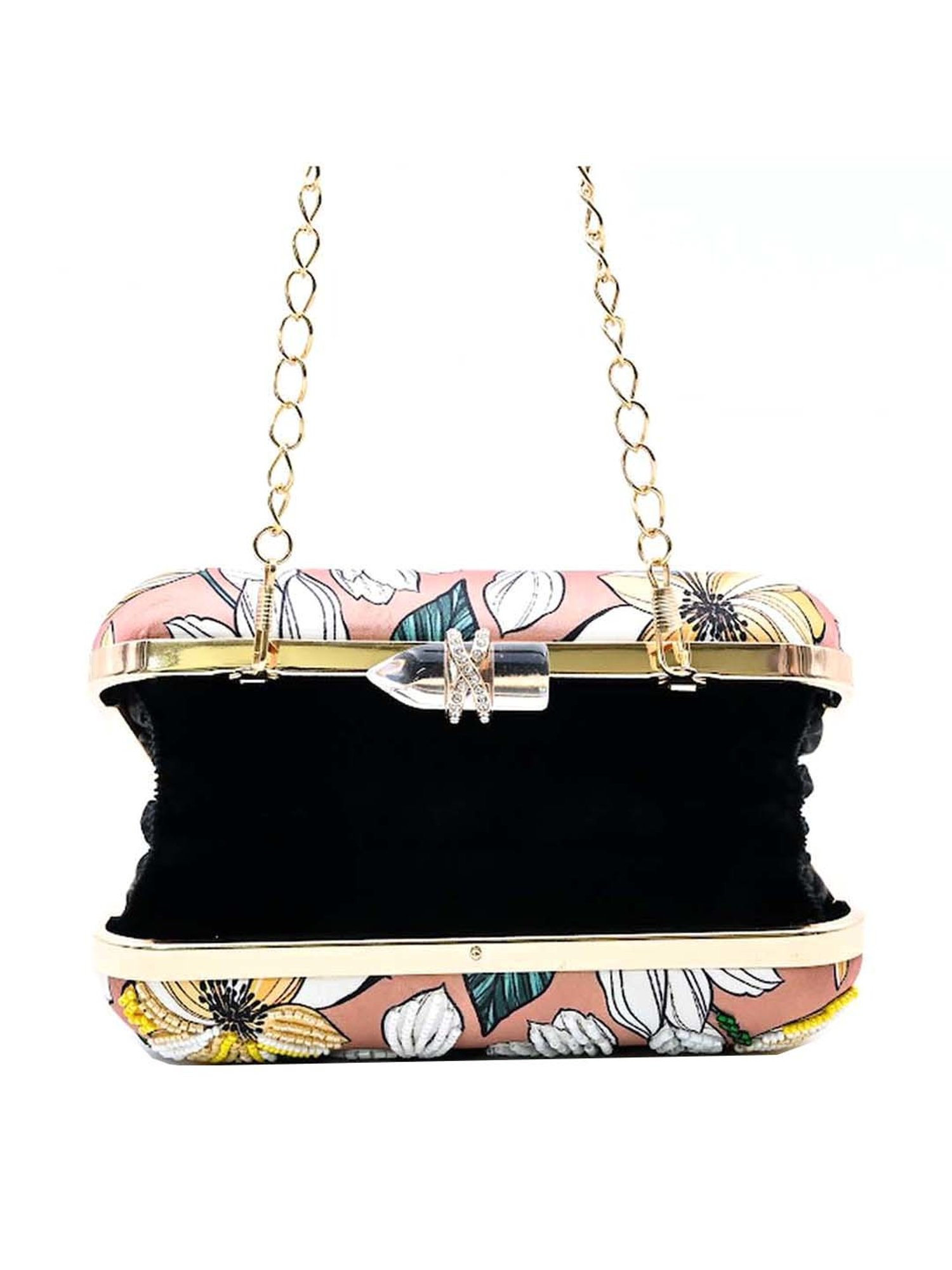 Sugarcrush Pink Embellished Clutch