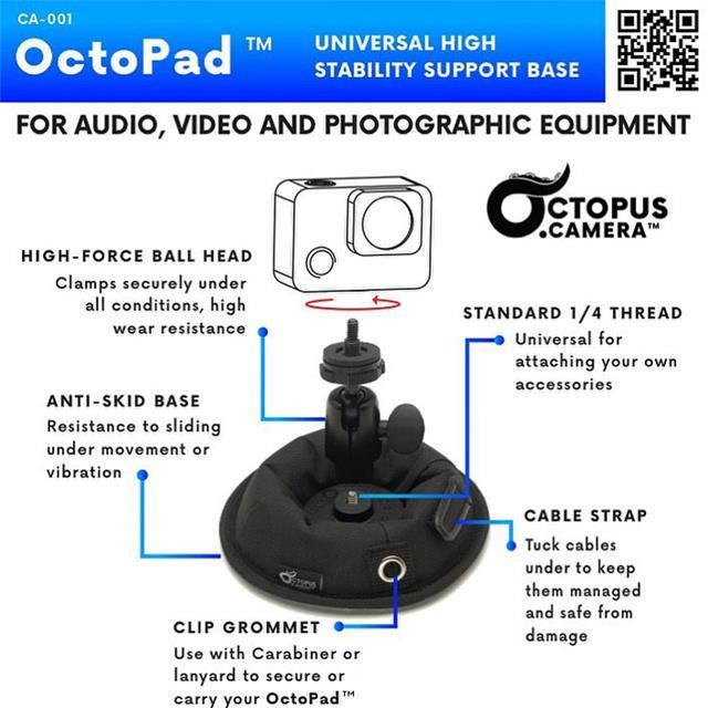 Octopus.Camera OctoPad Universal High Stability Support Base with Ball Head