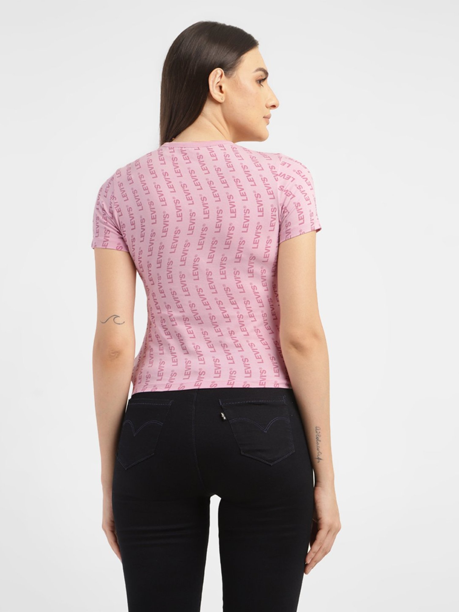 Levi's Pink Printed Top