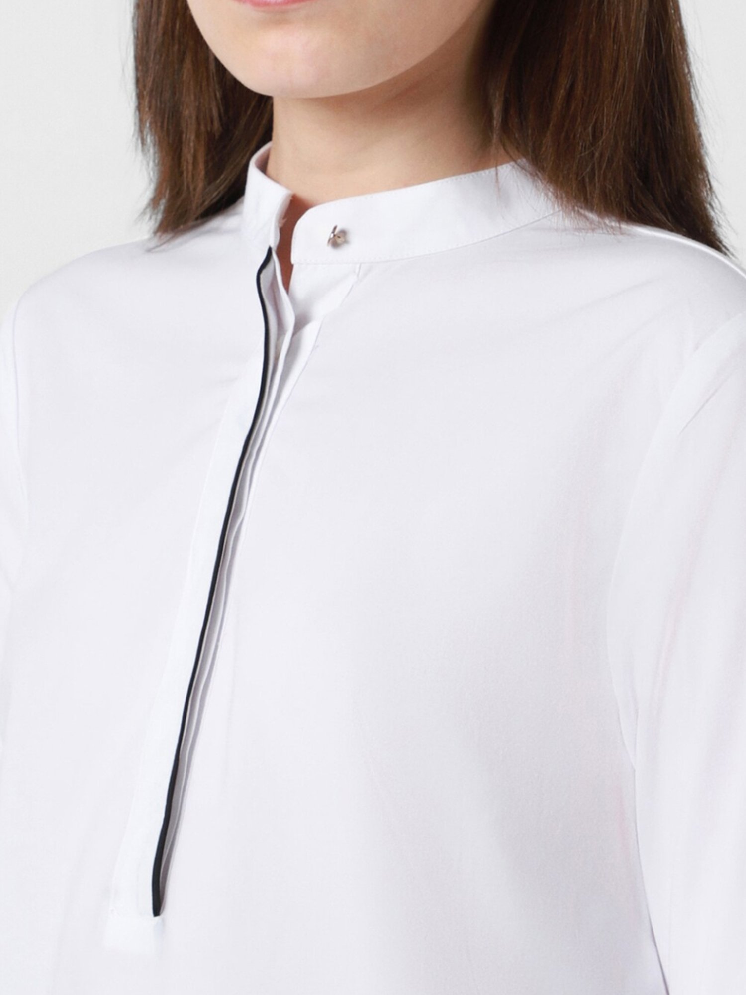 Van Heusen White Regular Fit Top