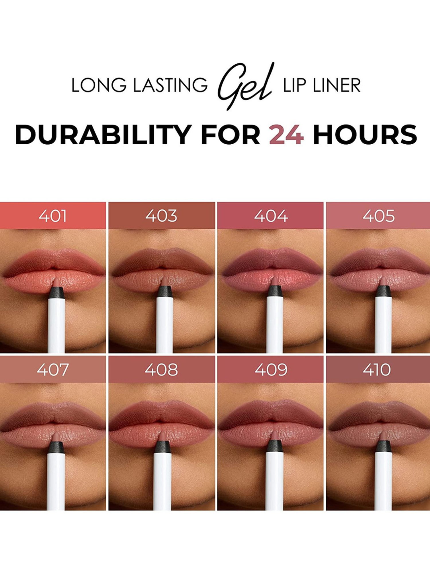 Lamel Long Lasting Gel Lip Liner 404 Berry - 1.7 gm