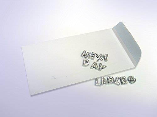 #7 Coin White Envelope for Small Parts, Cash, Jewelry Etc, 500 Per Box (500 Reg. Gum)