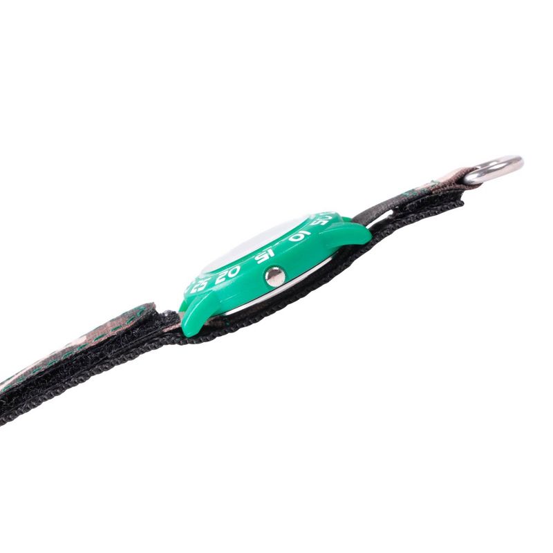 Boys' Marvel Emoji Hulk Fist Plastic Time Teacher Watch - Camo Green