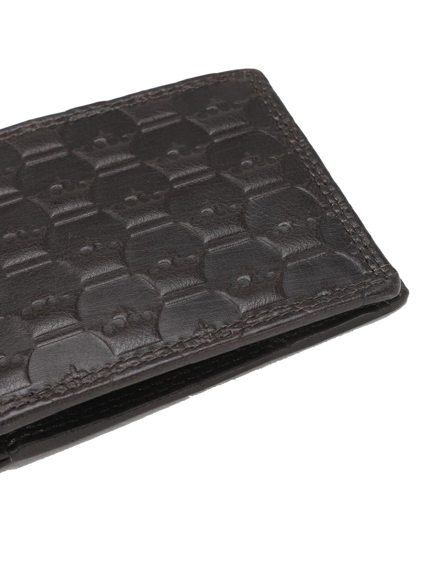 Louis Philippe Brown Casual Leather Bi-Fold Wallet for Men