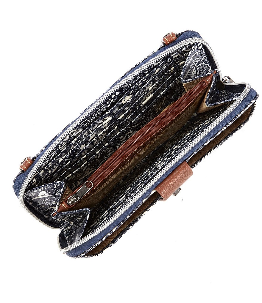 Sakroots Artist Large Smartphone Colorblock Crossbody Bag