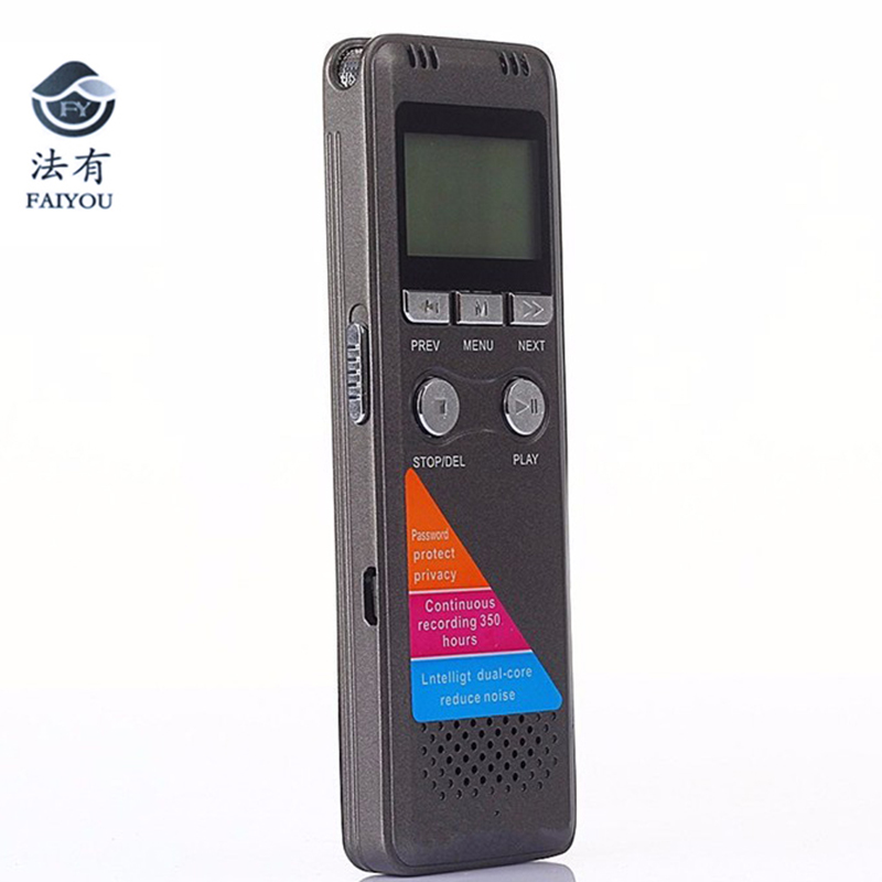 Mini USB Digital Voice Recorder Sound Micro Audio Device 8GB Portable Mp3 Player Dictaphone Meeting Learning Record