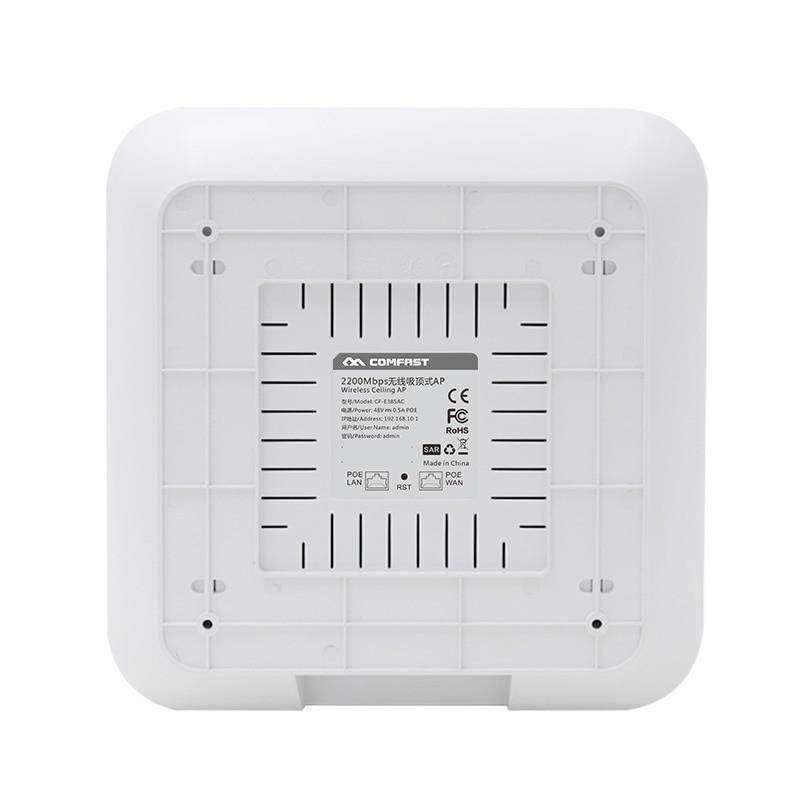 For 2200Mbps Ceiling Access Wireless Point CF-E385AC Dual WAVE2 AP Gigabit ddwrt band COMFAST Repeater Router wifi airport 500mW