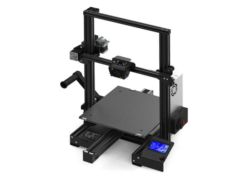 Official Creality Ender 3 Max 3D Printer 300 x 300 x 340mm, 2020 Newest All Metal FDM 3D Printer with Larger Glass Bed Silent Mainboard All Metal Extruder Smart Sensor Dual Cooling Fans