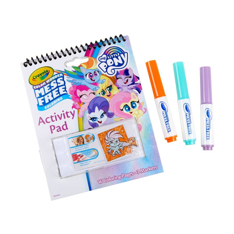 Crayola My Little Pony Color Wonder Travel Activity Pad with Markers