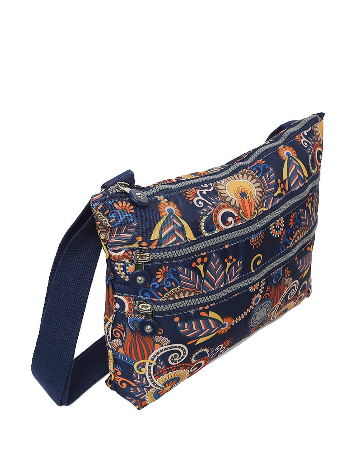 HiLEDER Brown Solid Medium Cross Body Bag