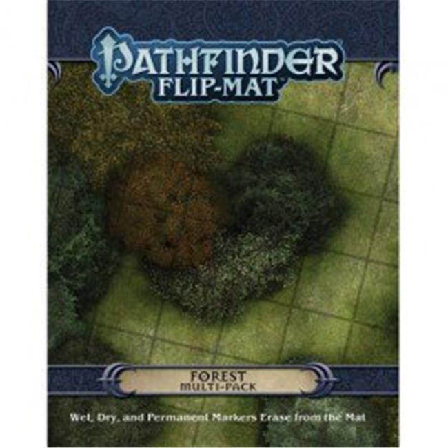 Paizo PZO30093 24 30 in. Pathfinder Flip-Mat Forests Multi Pack