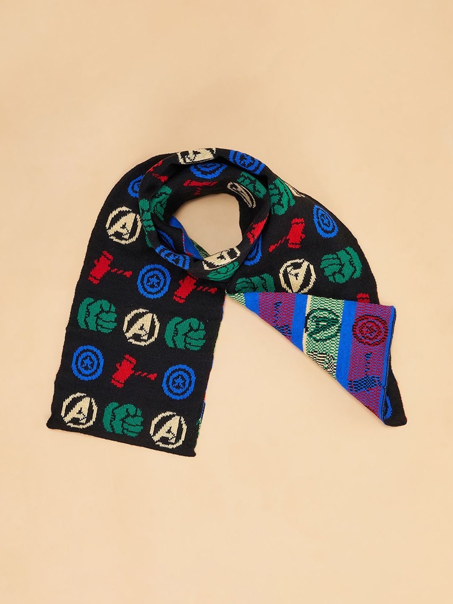 Pantaloons Junior Multicolor Printed Muffler