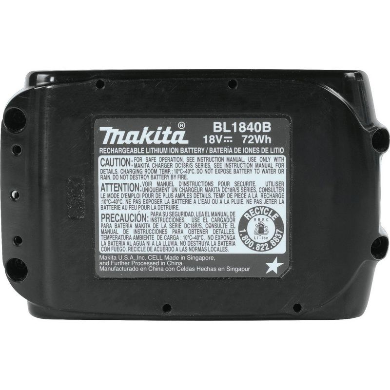 Makita BL1840B 18V LXT 4 Ah Lithium-Ion Battery