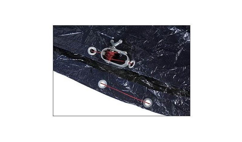 Swimline 18' Round Above Ground Swimming Pool Cover + 4'x8' Closing Air Pillow