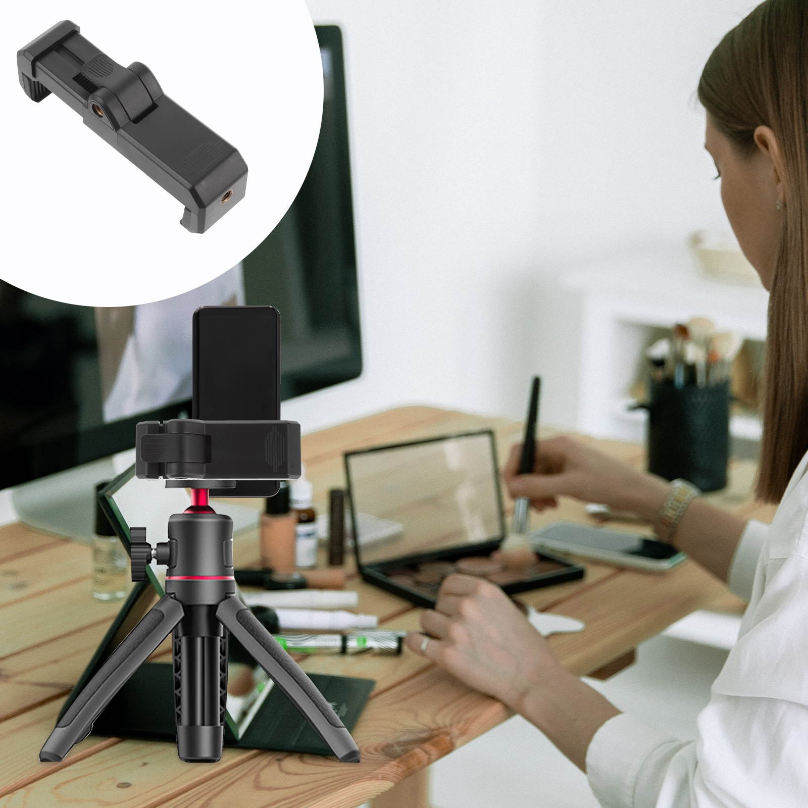 1 Pc Useful Practical Fine Convenient Phone Stand Phone Rack Phone Holder Photography Tool