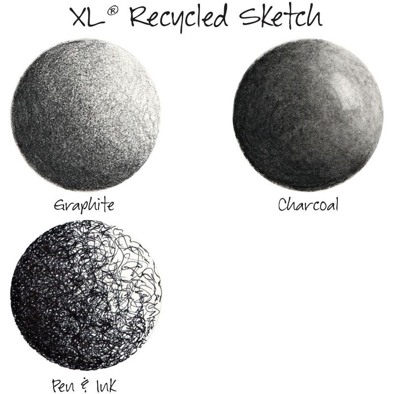 Canson XL Recycled Sketch Paper Pad 11"X14"-100 Sheets