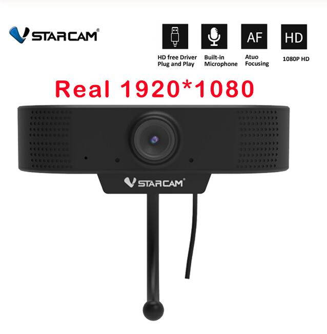 New Vstarcam Full HD 1080P Webcam CU1 IP Camera HD USB PC Camera for Laptop 2.0 mega pixels High Definition Webcams