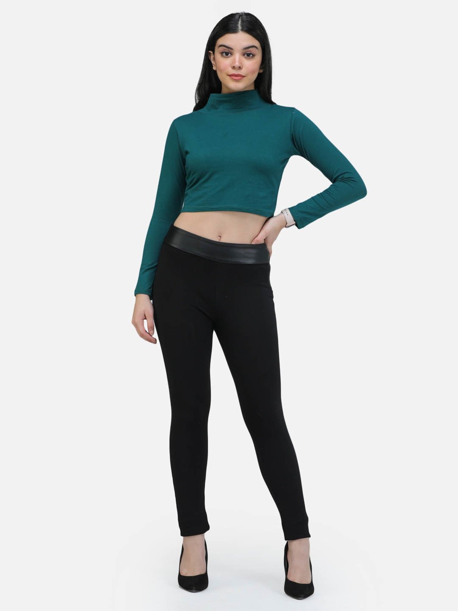Scorpius Teal Top
