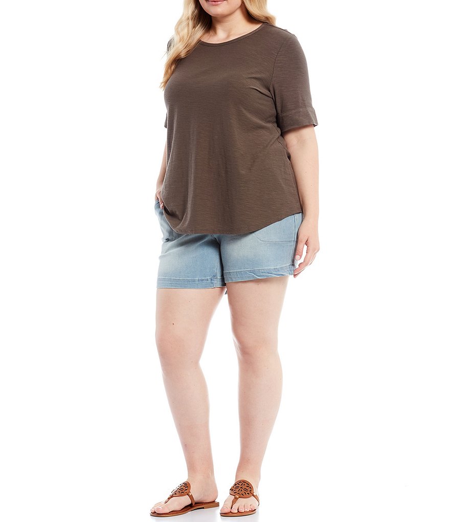 Westbound Plus Size the PARK AVE fit Denim Shorts