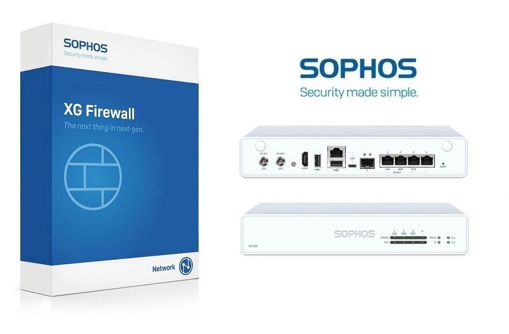 Sophos - NB1Z1CSEK - XG 106 rev.1 EnterpriseProtect, 1-year (EU/UK/US power cord)