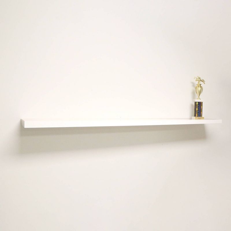 Decorative Wall Shelf - Simple White
