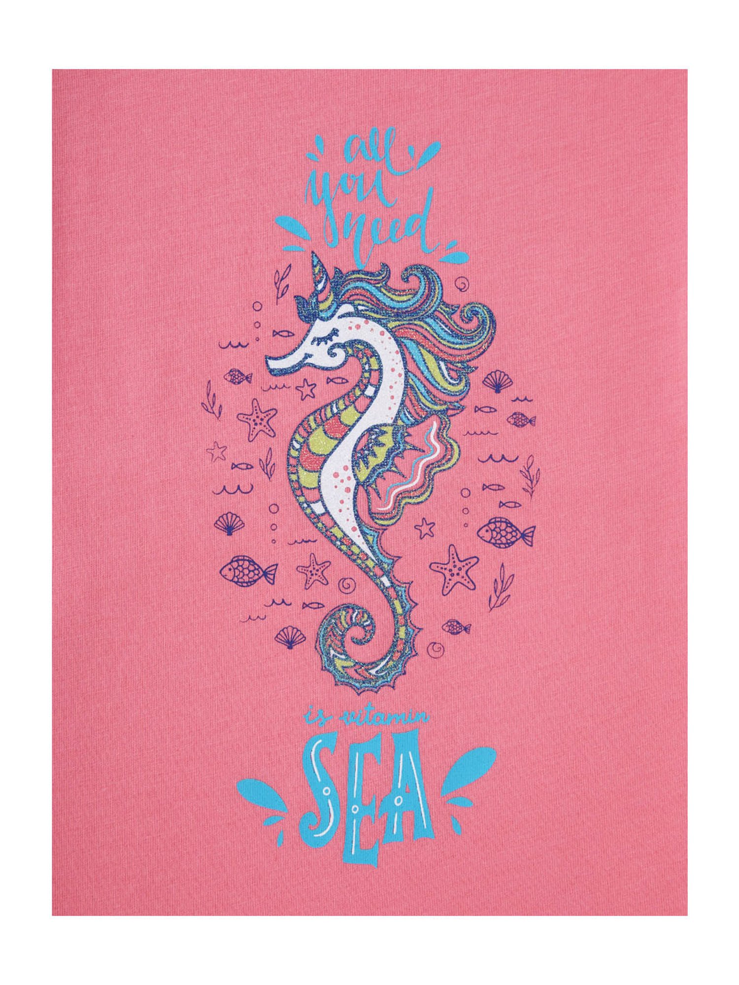 Cub McPaws Kids Pink Printed  Top