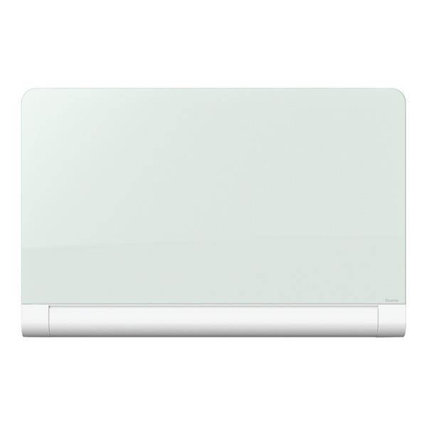 Quartet G7442HT Horizon Magnetic Glass Marker Board With Hidden Tray, 74 X 42, White