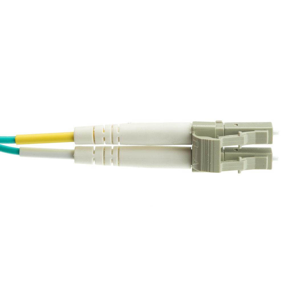 Offex 10 Gigabit Aqua Fiber Optic Cable, LC / SC, Multimode, Duplex, 50/125, 7 meter (22.9 foot)