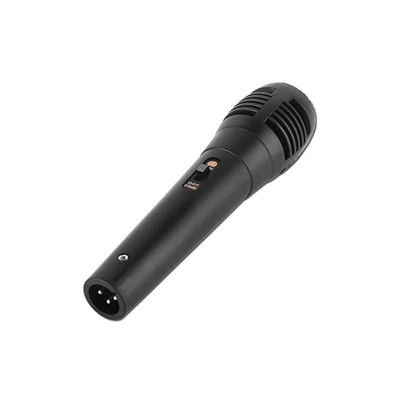 Unidirectional Dynamic Microphone with 10ft Cord for Singing,Vocal Handheld Microphone for Karaoke,Speech,Wedding