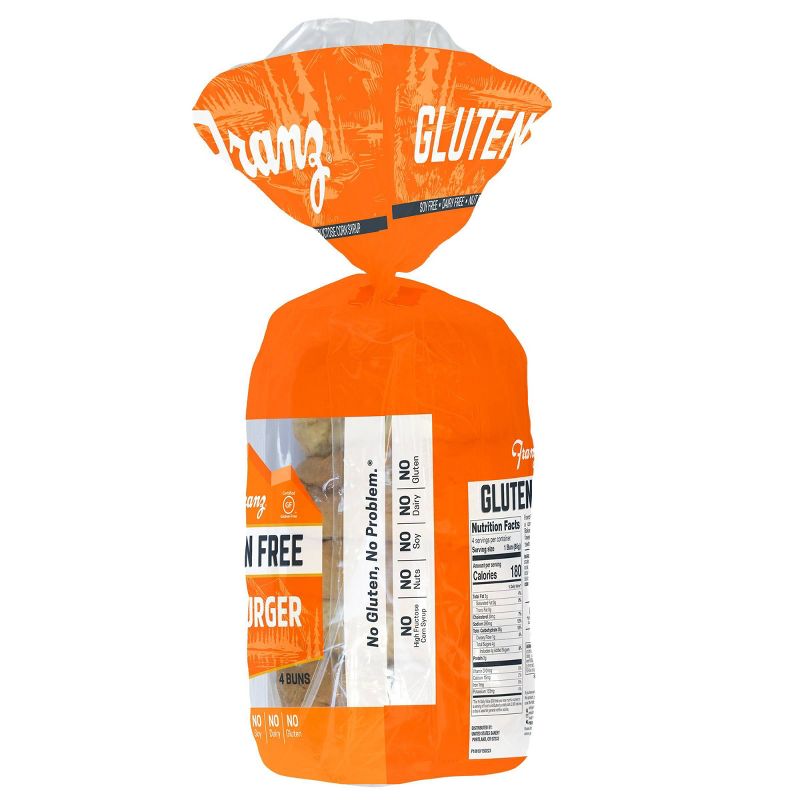 Franx Gluten Free Hamburger Buns - 12oz