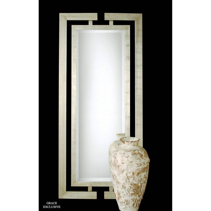 Rectangle Jamal Decorative Wall Mirror Silver - Uttermost