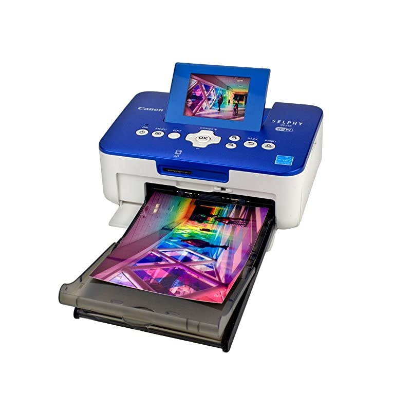 Office Products SELPHY CP910 BLUE Wireless Color Photo Printer Discontinued by Manufacturer