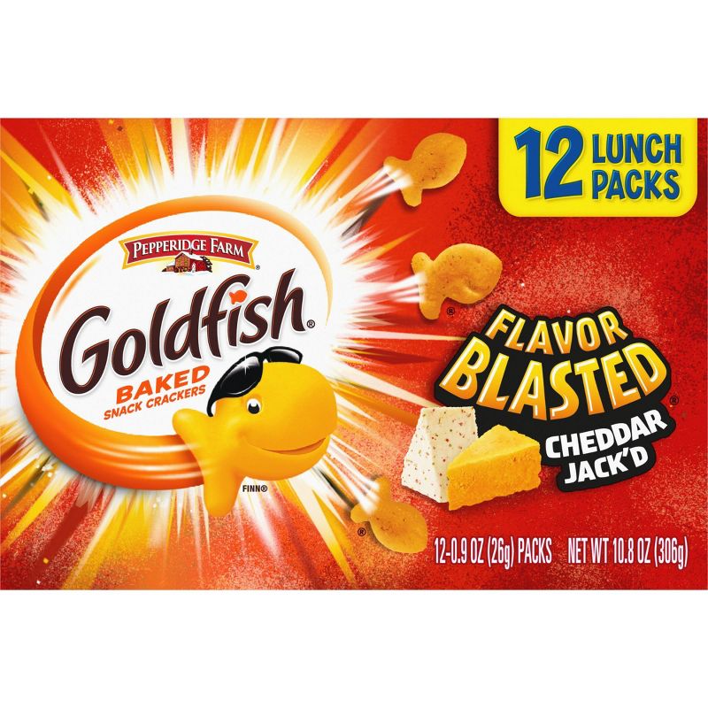 Pepperidge Farm Goldfish Cheddar Jacked  - 12ct