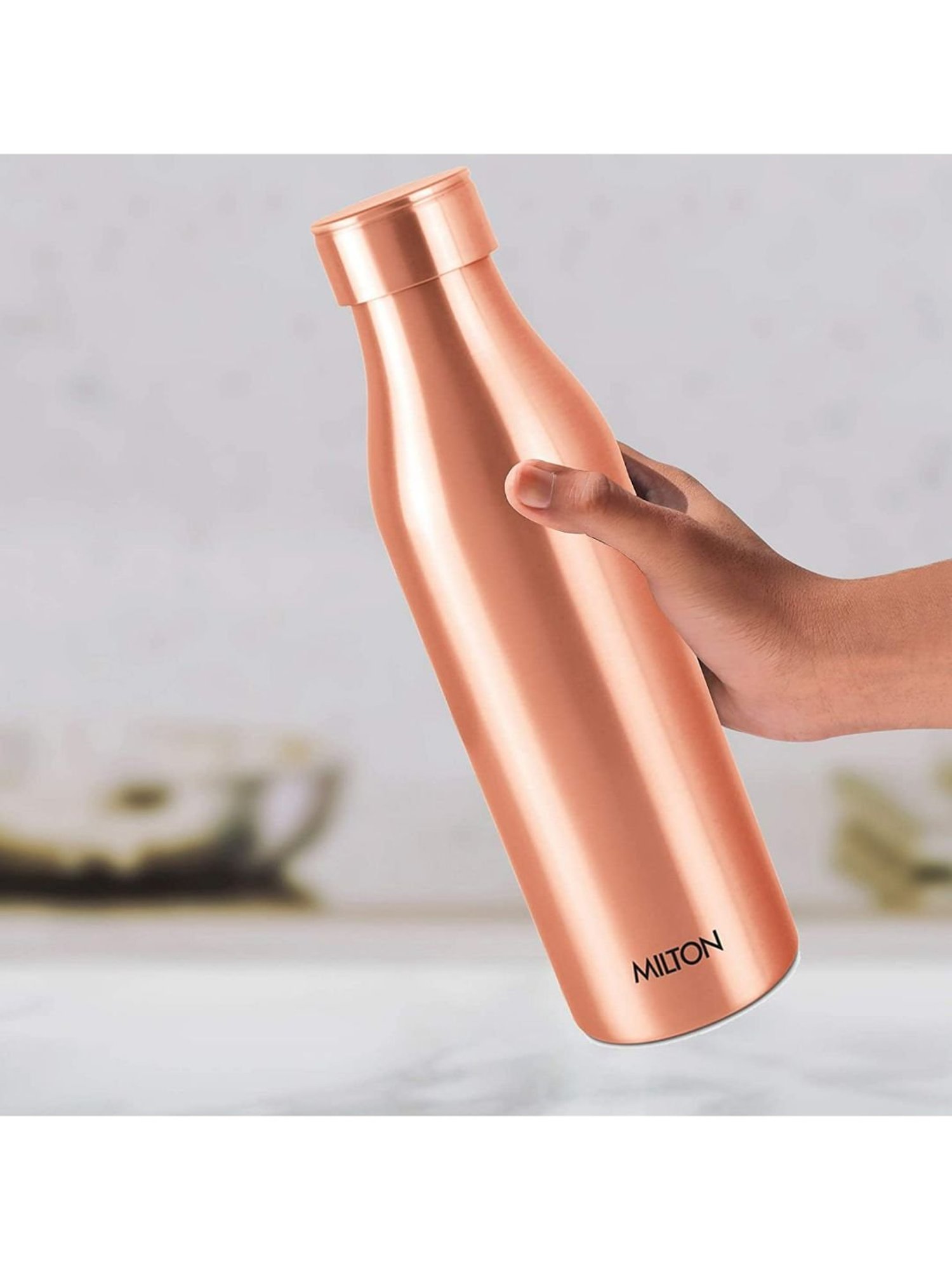 Milton Copper Thermosteel Vaccum Insulated Hot & Cold Water Bottle (0.98 L)