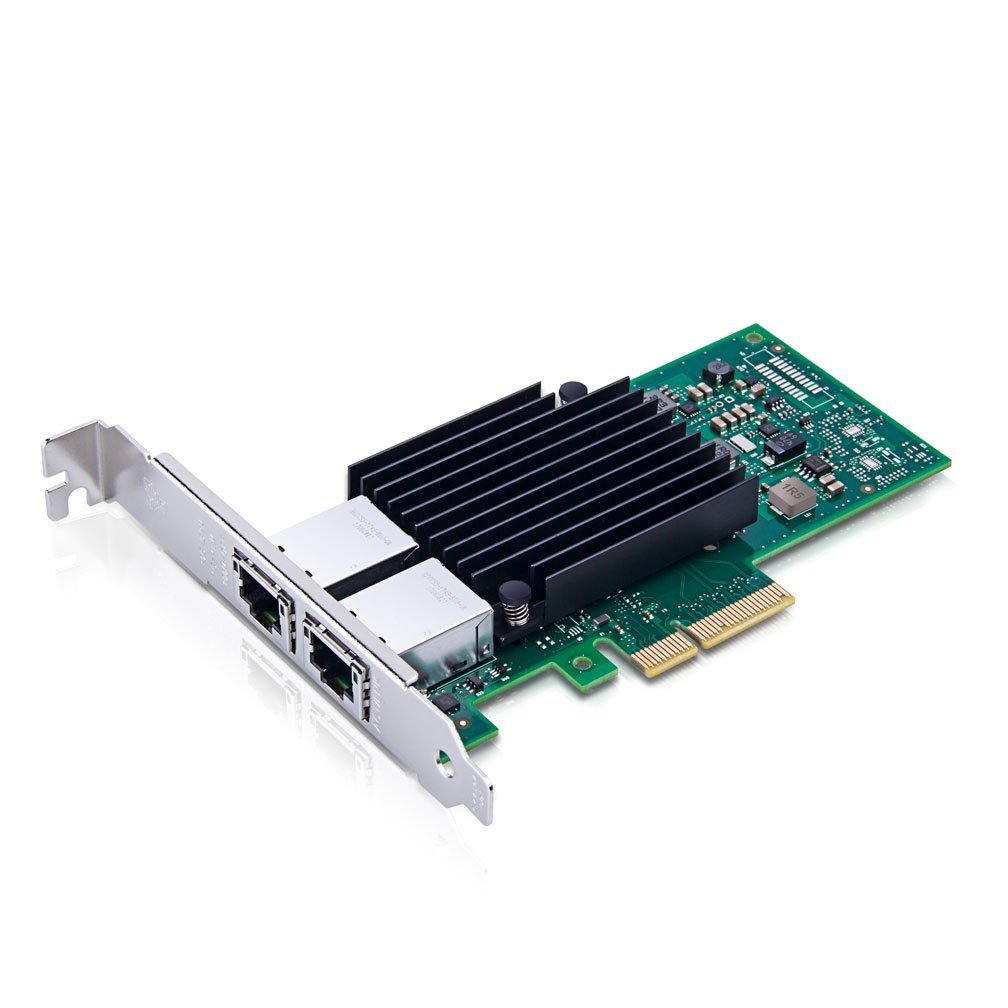 Compatible Intel X550-T2, 10GbE Converged Network Adapter(NIC), X550 Chipset, PCI-E X4, Dual RJ45 Copper Port CNA