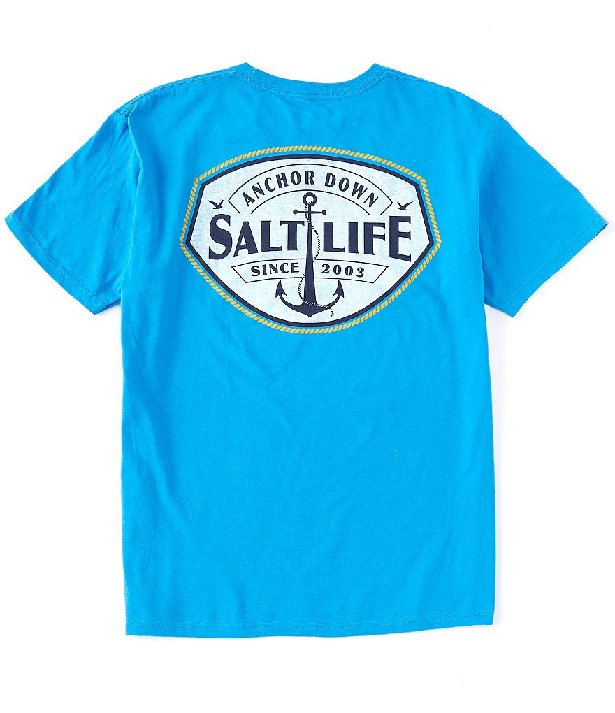 Salt Life Short-Sleeve Anchor Down Graphic T-Shirt