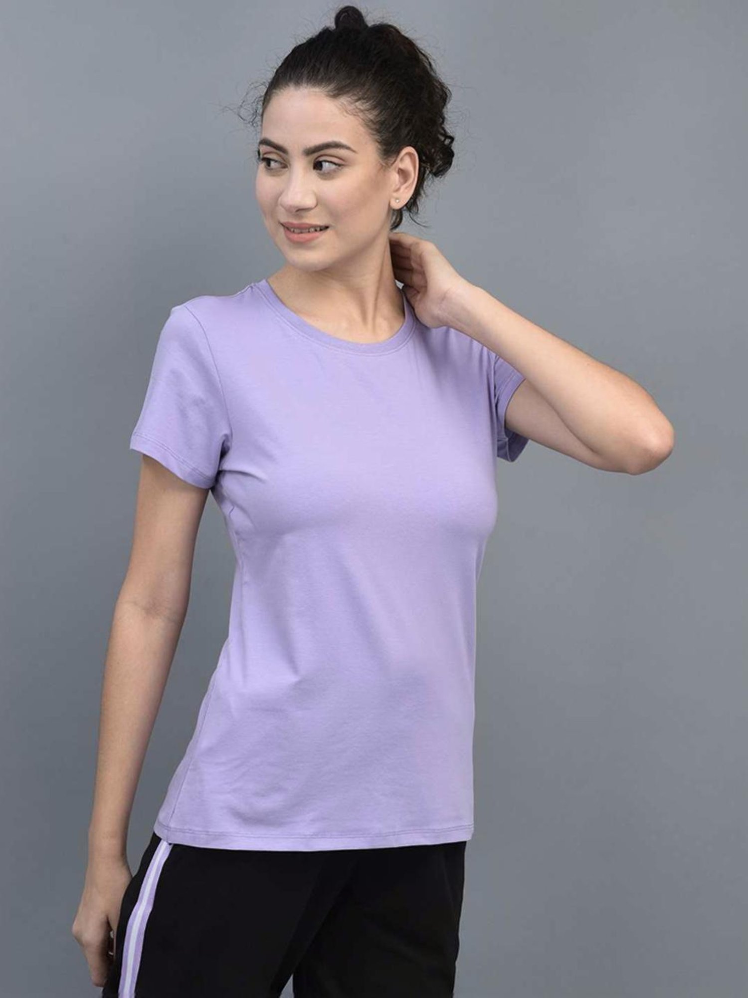 Dollar Green & Pink Cotton Sports T-Shirt - Pack Of 5