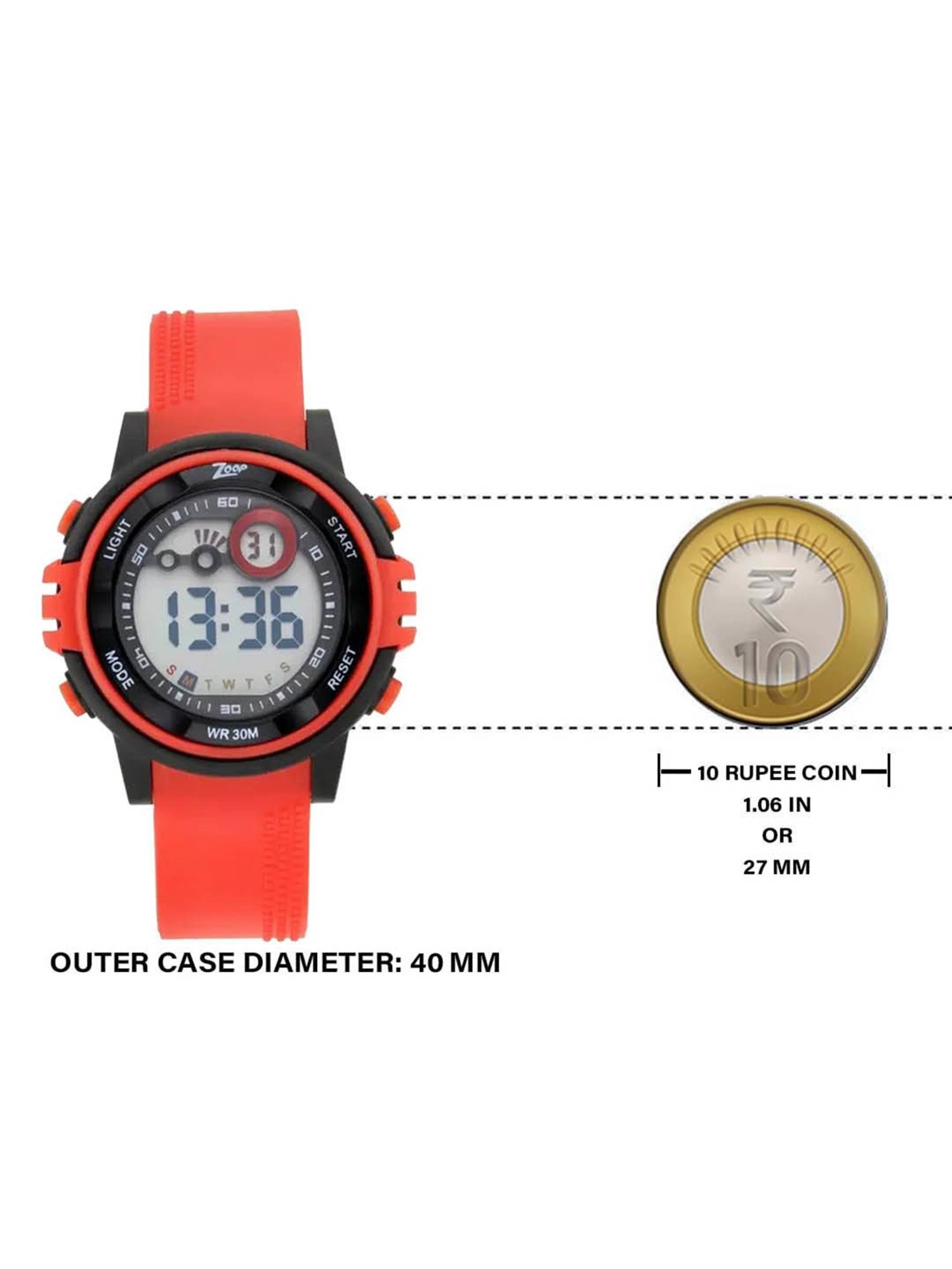 Zoop NS26017PP01 Kids Unisex Digital Watch