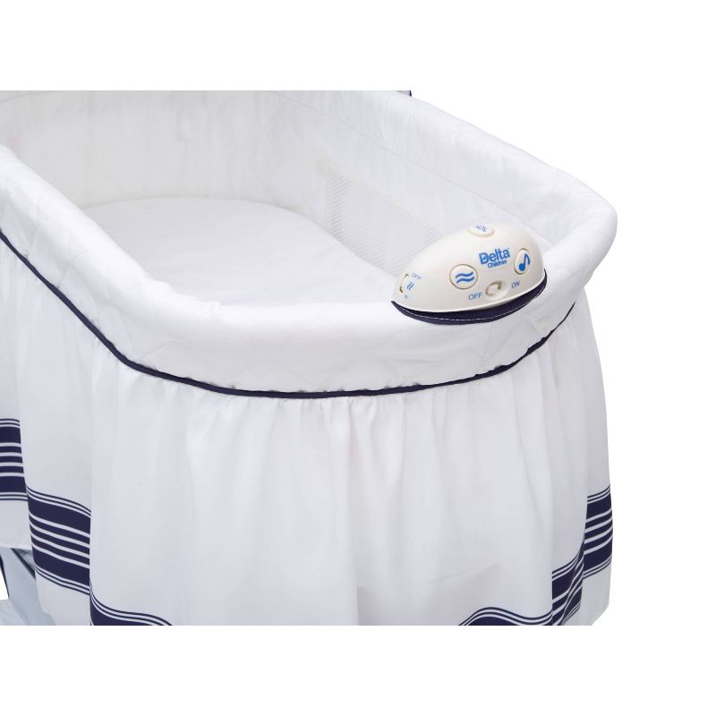 Delta Children Smooth Glide Bassinet - Marina
